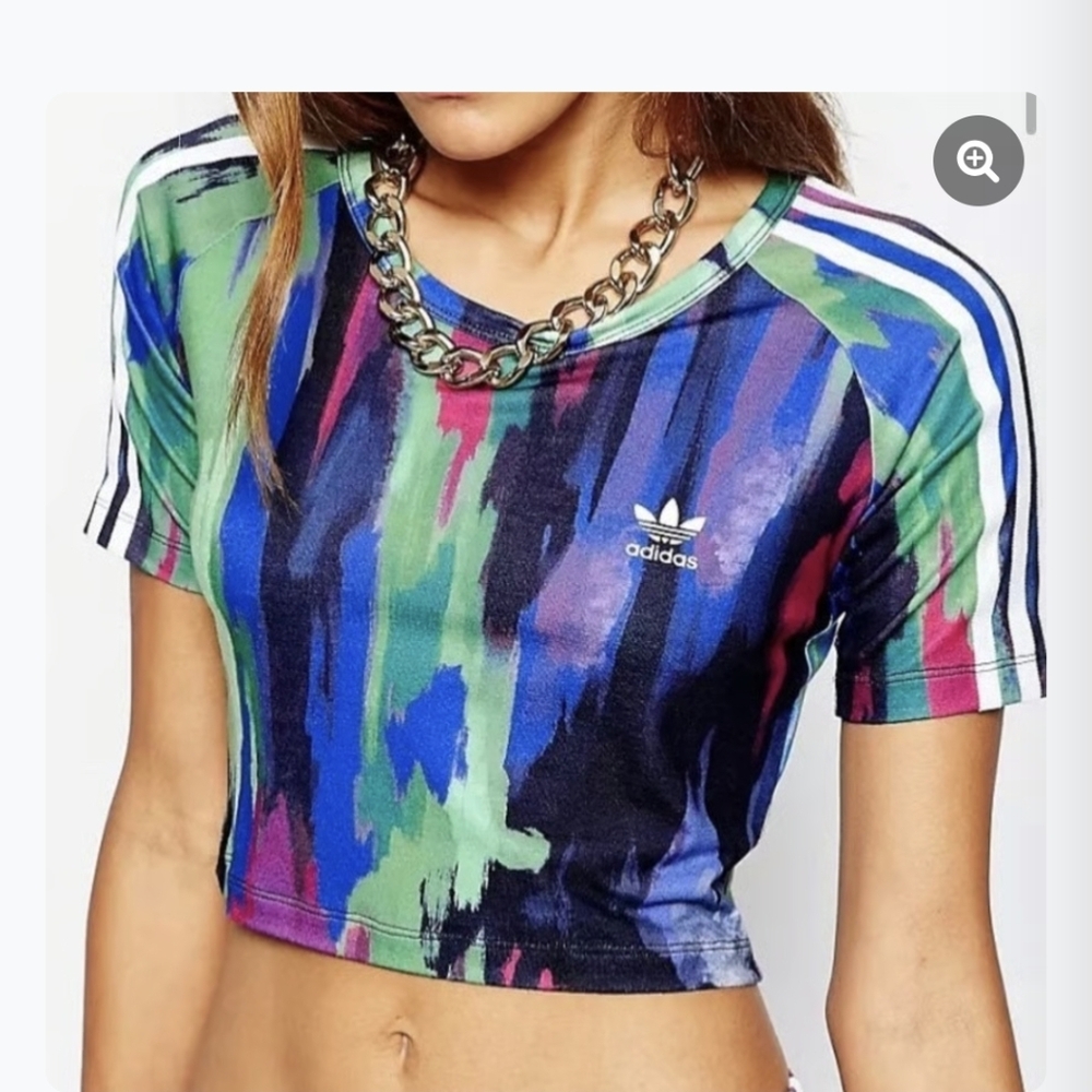 Adidas Originals x Pharrell Williams Cropped Tshirt